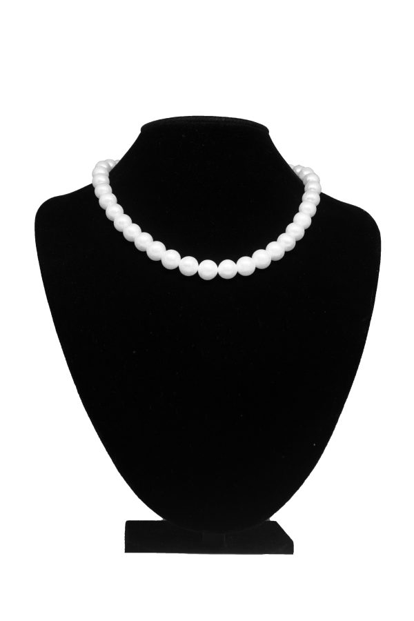 Adiba Ayu Classic Short Necklace | White Seawater Pearl